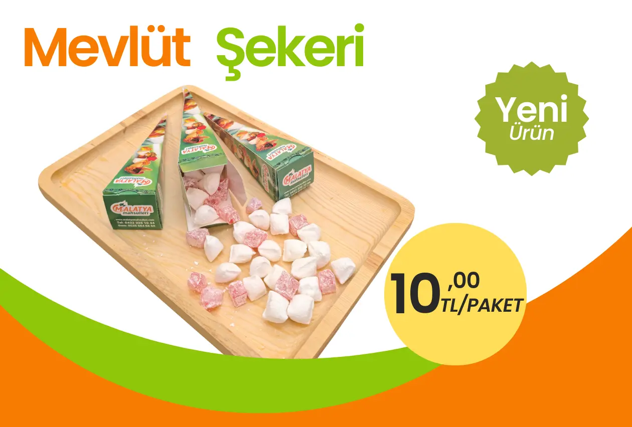 Uygun Fiyatlı Kaliteli Taze Mevlüt Şekeri Siparişi